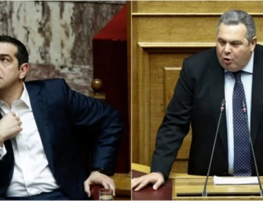 Αλ. Τσίπρας – Π. Καμμένος δεν αντάλλαξαν ματιά! (φώτο)